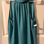 Tart  Aqua Sleeveless Blouse NWOT Small Photo 0