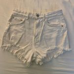 ZARA Denim Mid Rise Shorts Photo 0