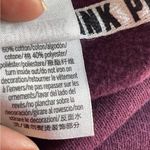 PINK - Victoria's Secret PINK VS | Purple Cowl Neck Oversized Sweatshirt Sz M Photo 3