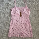 SKIMS  | NWT! Cherry Blossom Print Soft Ribbed Lounge Romper 2x Photo 1