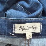 Madewell Blue Denim Skinny Overalls Medium Groveland Wash Photo 2