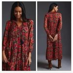 Anthropologie . the Marais Printed Chiffon Maxi Dress Photo 1