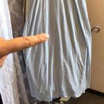 Show Me Your Mumu NWT Caitlin ruffle maxi dress in steel blue SMALL FLAWED Photo 5