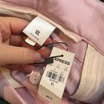 EXPRESS NWT  Straight Ankle High Rise dress pants in light pink Photo 5