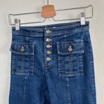 Cinq A Sept Denim Square Pocket Wide Photo 3