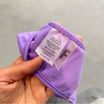 Lulus  Bandeau Lavender Bikini Top Medium Purple Photo 3