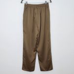  Brown Satin Dress Pants NWOT Size Small Joie Satin Brown Trousers Photo 4