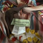 Moon Collection Women’s Boho Paisley Tank Top S Multicolor Tie Front Festival Photo 6