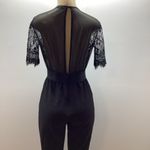 Goodtime Size Large Elegant Black Lace Jumpsuit. Preloved Photo 7