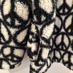 PacSun Black Sherpa Full Zip Jacket Photo 2