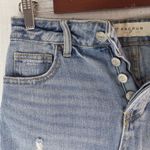 PacSun  27 Cotton Button Fly Denim Jeans Mini Skirt Photo 2