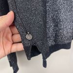 Scotch & Soda  Maison Sweater‎ Womens 1 Small Metallic Gray Knit Long Sleeve Cozy Photo 6