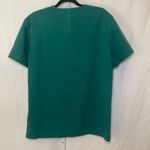 FIGS Relaxed Catarina One-Pocket Scrub Top - Womens Size M - Green Photo 4