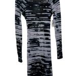 Rachel Roy Bodycon Ruching Long Sleeve Open Back Dress Size M NWT Photo 1