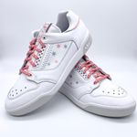 Adidas White Gray Stars SlamCourt Original Sneakers Photo 5