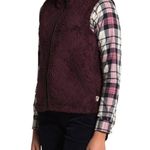 The North Face EUC  Women's Fleece Furry Vest Small Cabincore Fall Photo 1