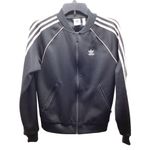 Adidas  Size XS 3 Stipe Black Jacket. Preloved Photo 0