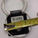 Fine Silver Plate Silver Tone Costume Bangle Bracelet NWT $30 Photo 4