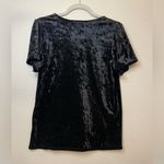 Gibsonlook NWT Elegant Black Velvet V Photo 1