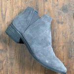 Dolce Vita • Tarah ankle boots grey suede leather low cut almond toe Size 6.5 Photo 0