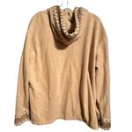 Vintage Nick & Sarah Sport Woman‎ Zip Hoody Soft Jacket Tan Size 3X Photo 3