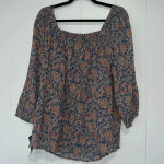CHAPS NWT  Dusty Lane Women’s Blouse H14 Photo 1