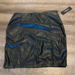 Liverpool NWT  Los Angeles Black Faux Leather Skirt Photo 0