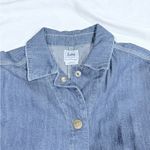 Lee Blue Denim Cropped Top Photo 3