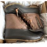 Sperry Top sider Sweetwater STS83684 brown tan quilted duck boots size 9.5 NEW Photo 2