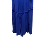 Old Navy Sleeveless Knit Romper Lattice Lace Blue Women’s Size Small NWT Photo 2