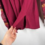 Free People  Cabin Fever Fair Isle Sweater Size Medium Photo 8