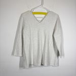 Lisa Todd Gray Front Pocket Sweater Size Medium Photo 1