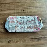 Croatia Makeup/Jewelry Travel Case, Sparkly, New, Purchased in Croatia! Photo 1