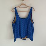 L.L.Bean UPF50+ Scoopneck Tankini Top Cobalt Photo 1
