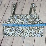 Aerie Offline Sports Bra Medium Support Floral Print Green Blue Women's M Photo 9