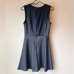 BCBGeneration  Sleeveless Stripe Flare Denim Dress – Size 8 Photo 6