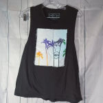 HE>I tank top Black Size L Photo 0