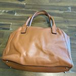 Kate Spade  Baxter Street Catalina Tan Caramel Leather Tote Bag Shoulder Work Photo 4