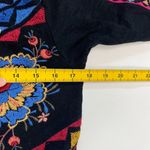 Johnny Was $598 NWOT Embroidered Floral Cardigan Multicolor Sweater Sz S Photo 11