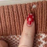 Princess Polly Dusty Rose Tori Plaid Knit Mini Skirt M/L Photo 4