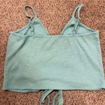 POL Scrunched Tie Crop Tank Photo 1