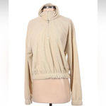 Urban Outfitters  UO Track Meet Half-Zip Fleece Popover Sweatshirt Size Small S Photo 4