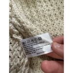 Handmade Crochet Cardigan Women Open Front Size S/M Chunky Acrylic Cottagecore Bohemian Photo 6