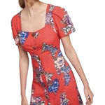 Maeve Anthropologie  Caldwell‎ Buttondown Floral Dress 0 Photo 0