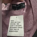 ASOS NWT LUXE structured one shoulder mini dress pink glitter 6 Photo 5