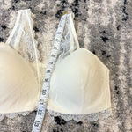 Spanx  Four Play Ivory Lace Bralette Size Large Front Closure Photo 5