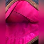 Dooney & Bourke  Black Nylon North South Triple Zip Crossbody Bag/Purse  Flaw Photo 4