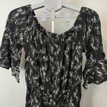 EXPRESS Black floral romper size large Photo 1