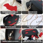 Pumpkin vampire Crossbody Black Photo 3