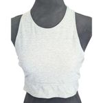 Outdoor Voices  Move Free Heather Grey Crop Top Cutout Activewear Medium Photo 1
